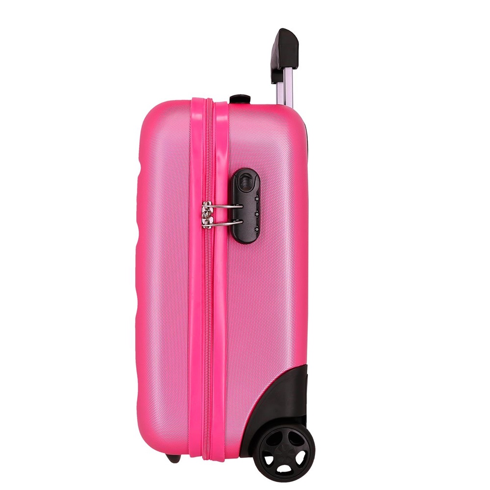 Small suitcase for kids Roll Road Flex Mini Pink Small suitcase for kids Roll Road Flex Mini Pink