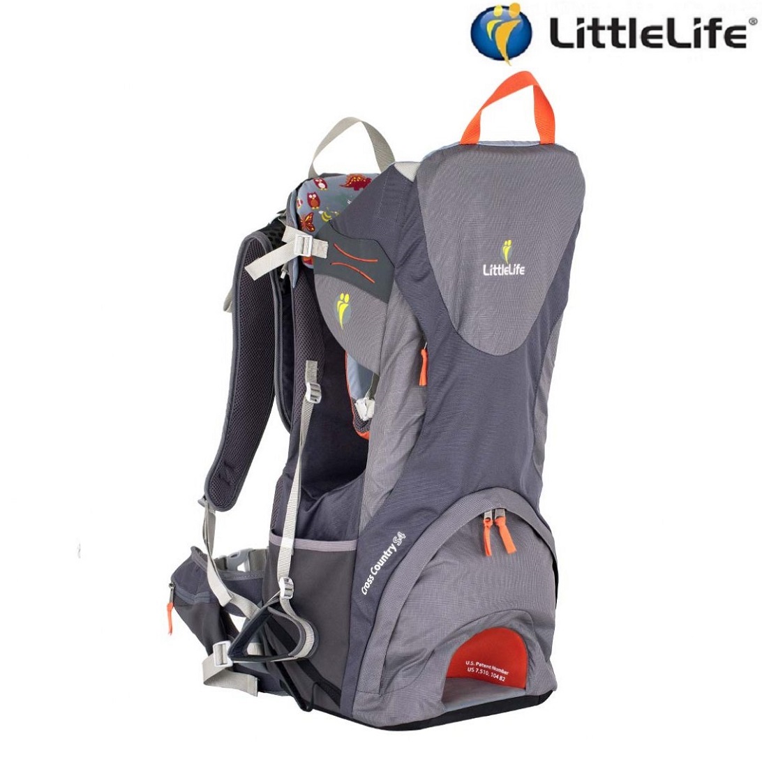 Child carrier LittleLife Cross Country S4 Grey