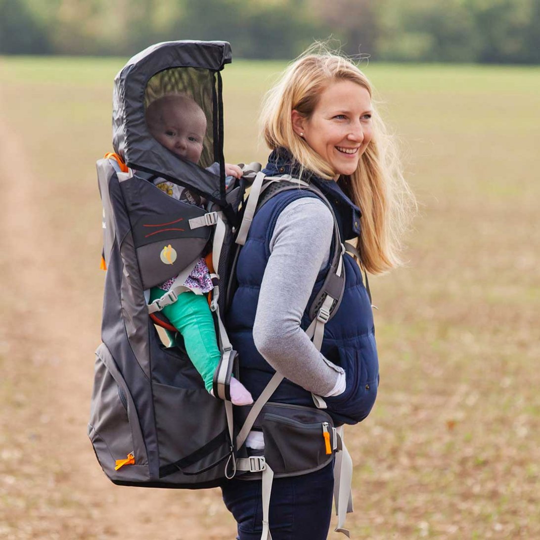 Child carrier LittleLife Cross Country S4 Grey