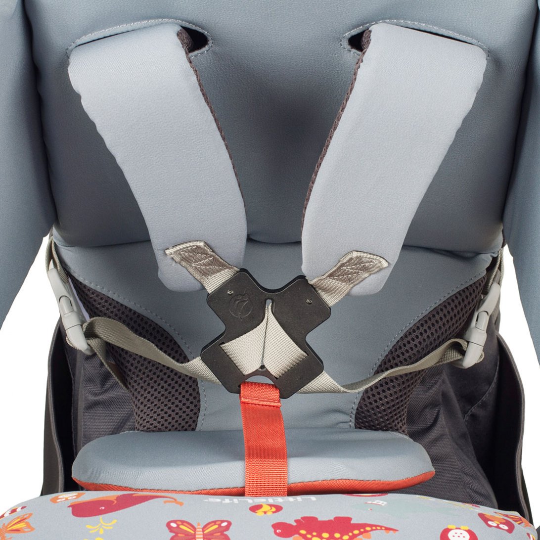 Child carrier LittleLife Cross Country S4 Grey