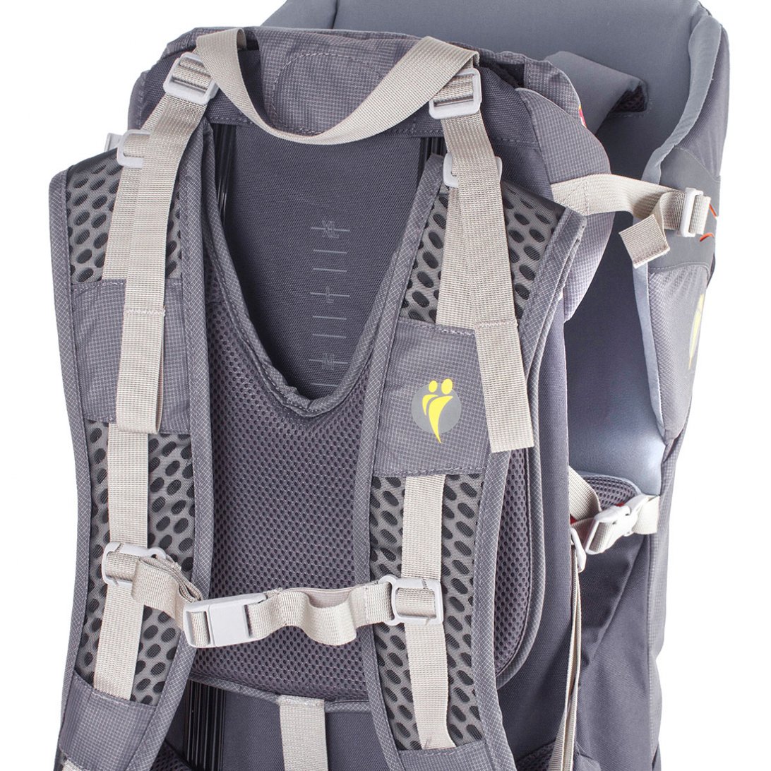 Child carrier LittleLife Cross Country S4 Grey