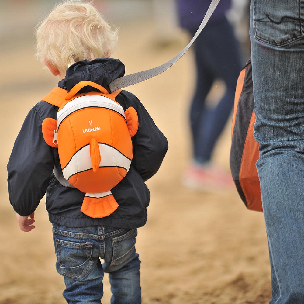 Ryggsäck barn LittleLife Toddler Clownfish orange