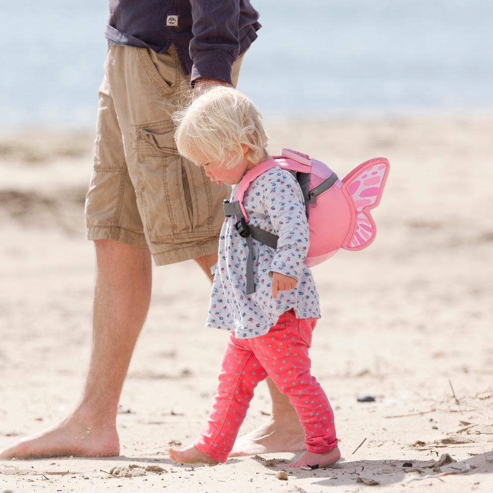 Toddler Backpack with Rein - LittleLife Butterfly