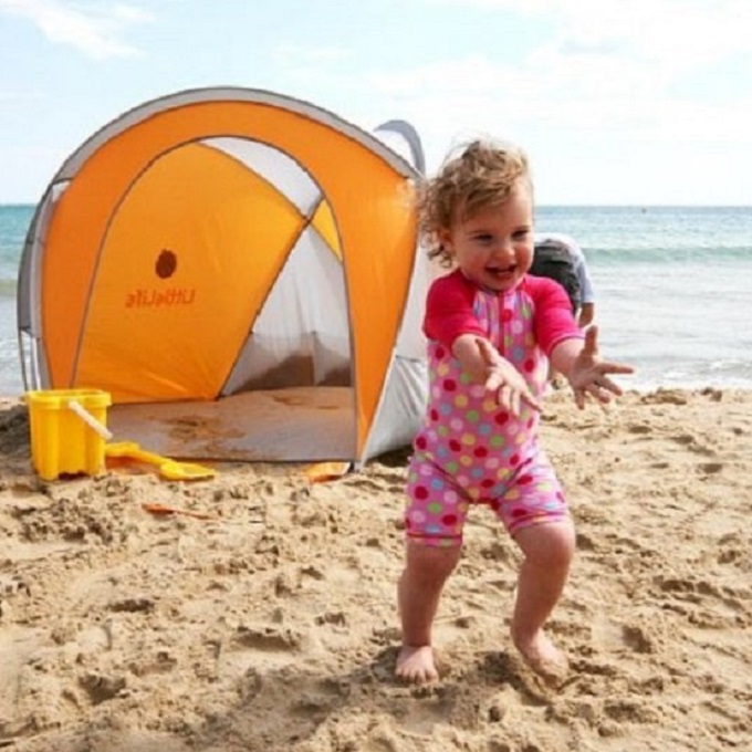 Sun shelter beach tent LittleLife Compact