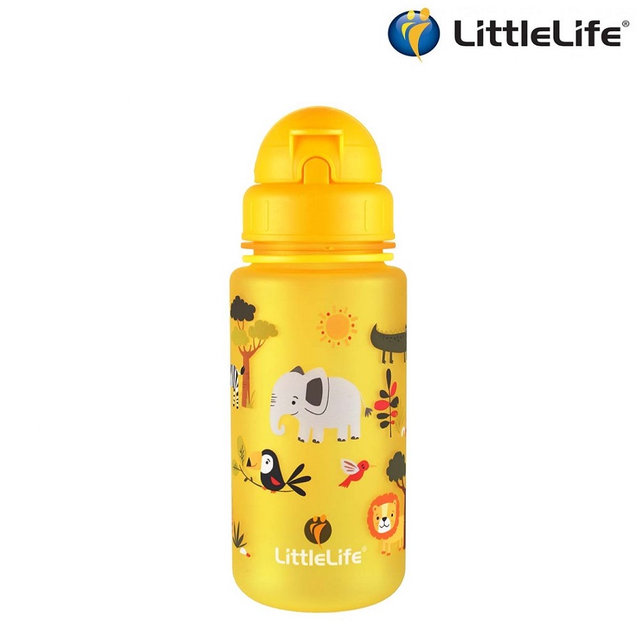 Waterbottle for children LittleLife Yellow Safari
