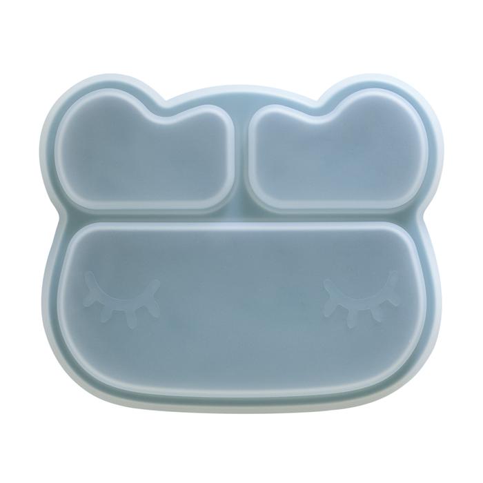 Lid to kids silicone suction plate We Might Be Tiny Bear