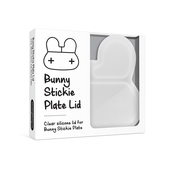 Lid to kids silicone suction plate We Might Be Tiny Bunny