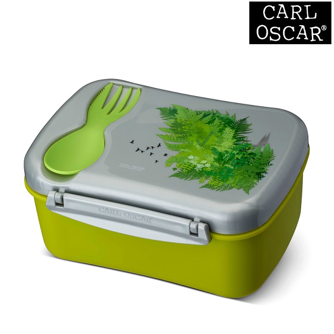 Lunch Box with cooling pack in the lid Carll Oscar Wisdom Nature