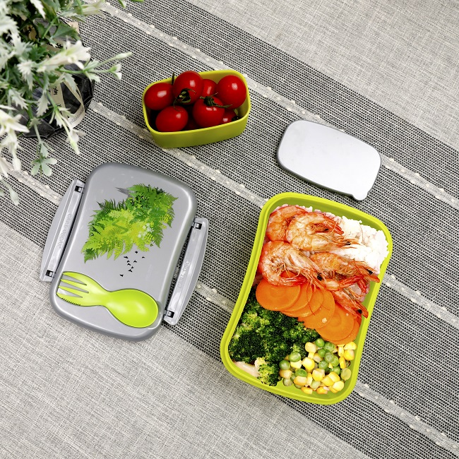 Lunch Box with cooling pack in the lid Carll Oscar Wisdom Nature