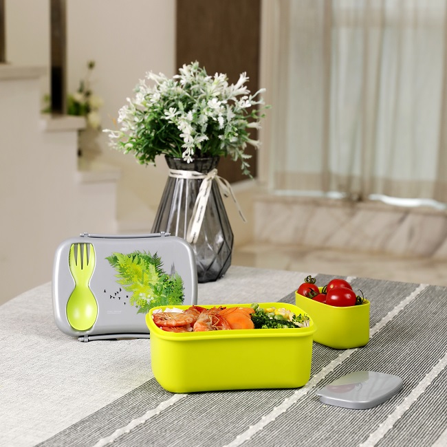 Lunch Box with cooling pack in the lid Carll Oscar Wisdom Nature
