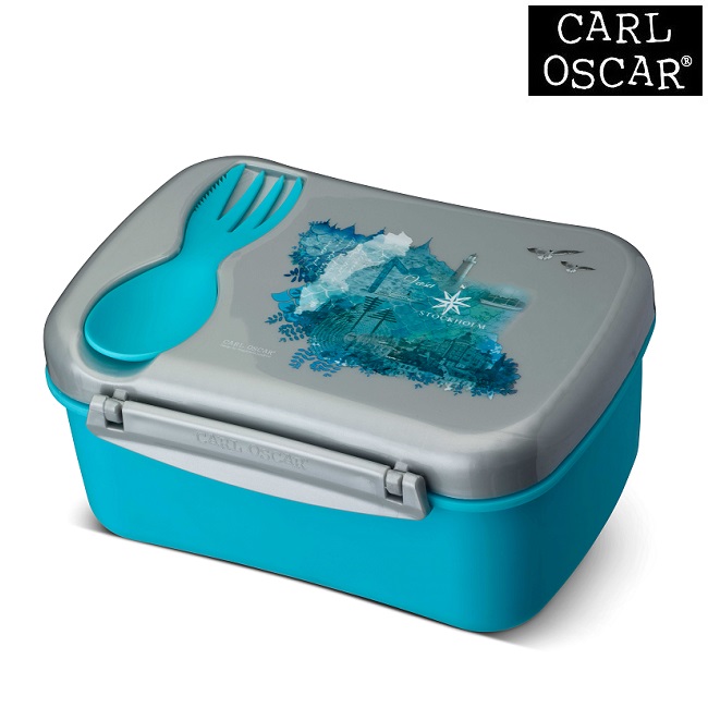 Lunch Box with cooling pack in the lid Carll Oscar Wisdom Water