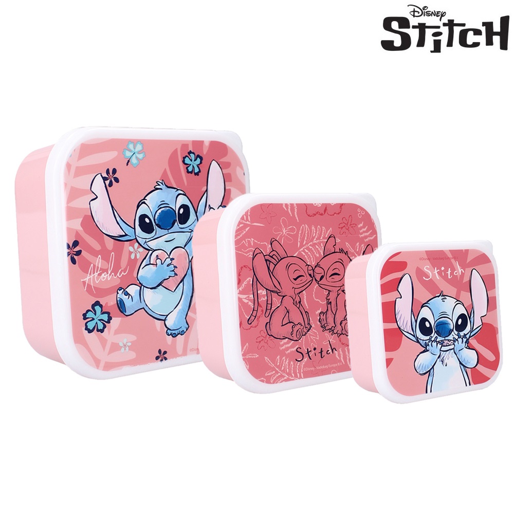 Snack boxes for kids Stitch Bon Apetit