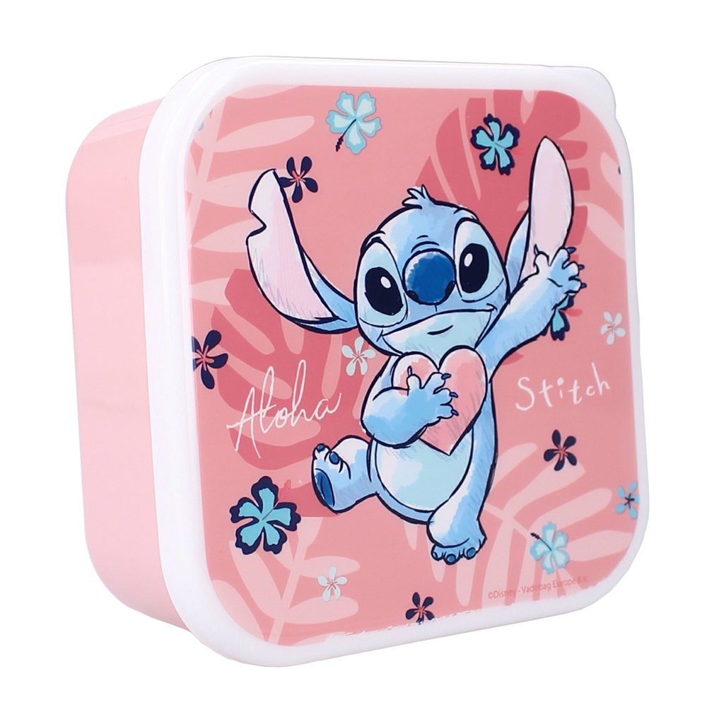 Snack boxes for kids Stitch Bon Apetit
