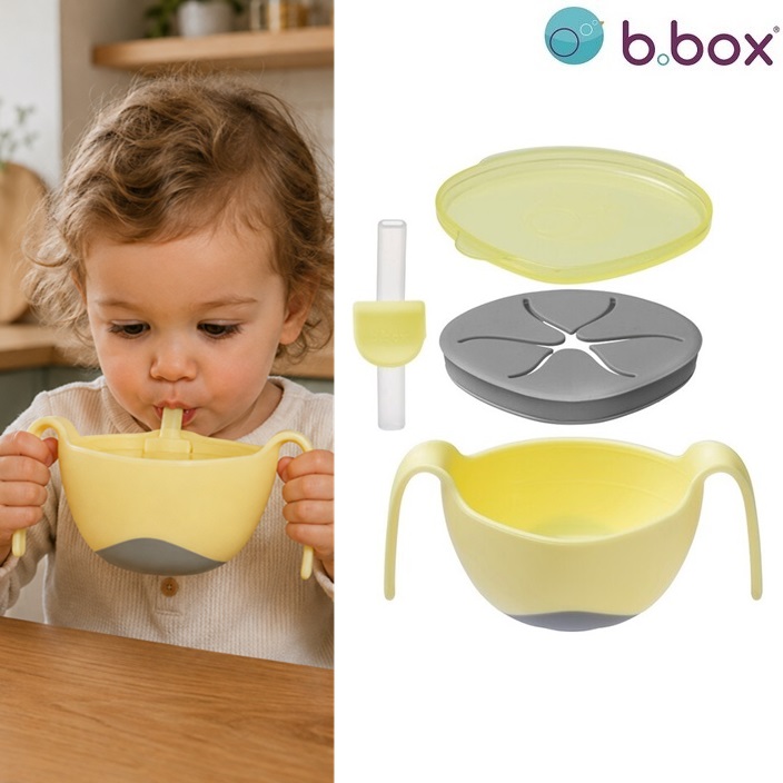 Kids Bowl and Straw - B.box Banana Split