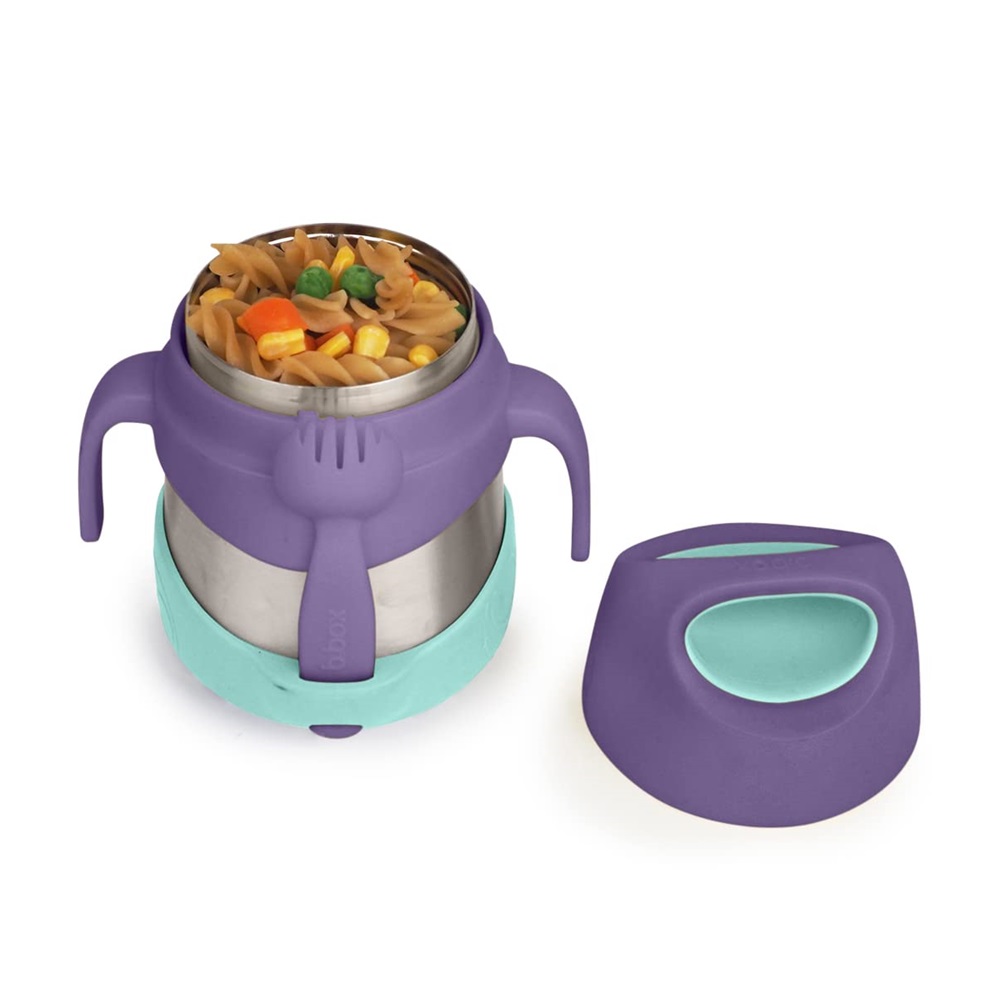 Food thermos B.box Insulated Food Jar Lilac Pop Food thermos B.box Insulated Food Jar Lilac Pop