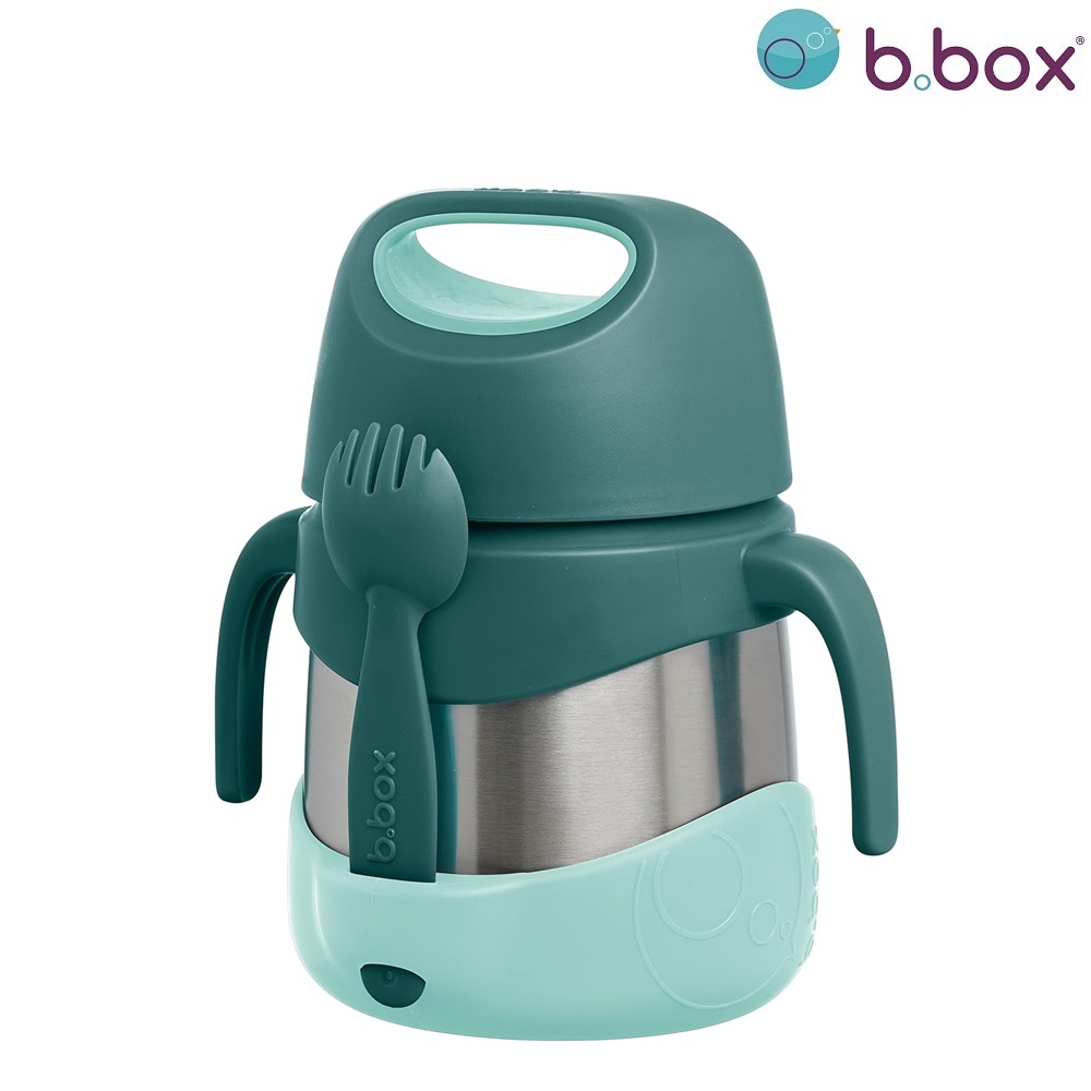 Food thermos B.box Insulated Food Jar Emerald Forest