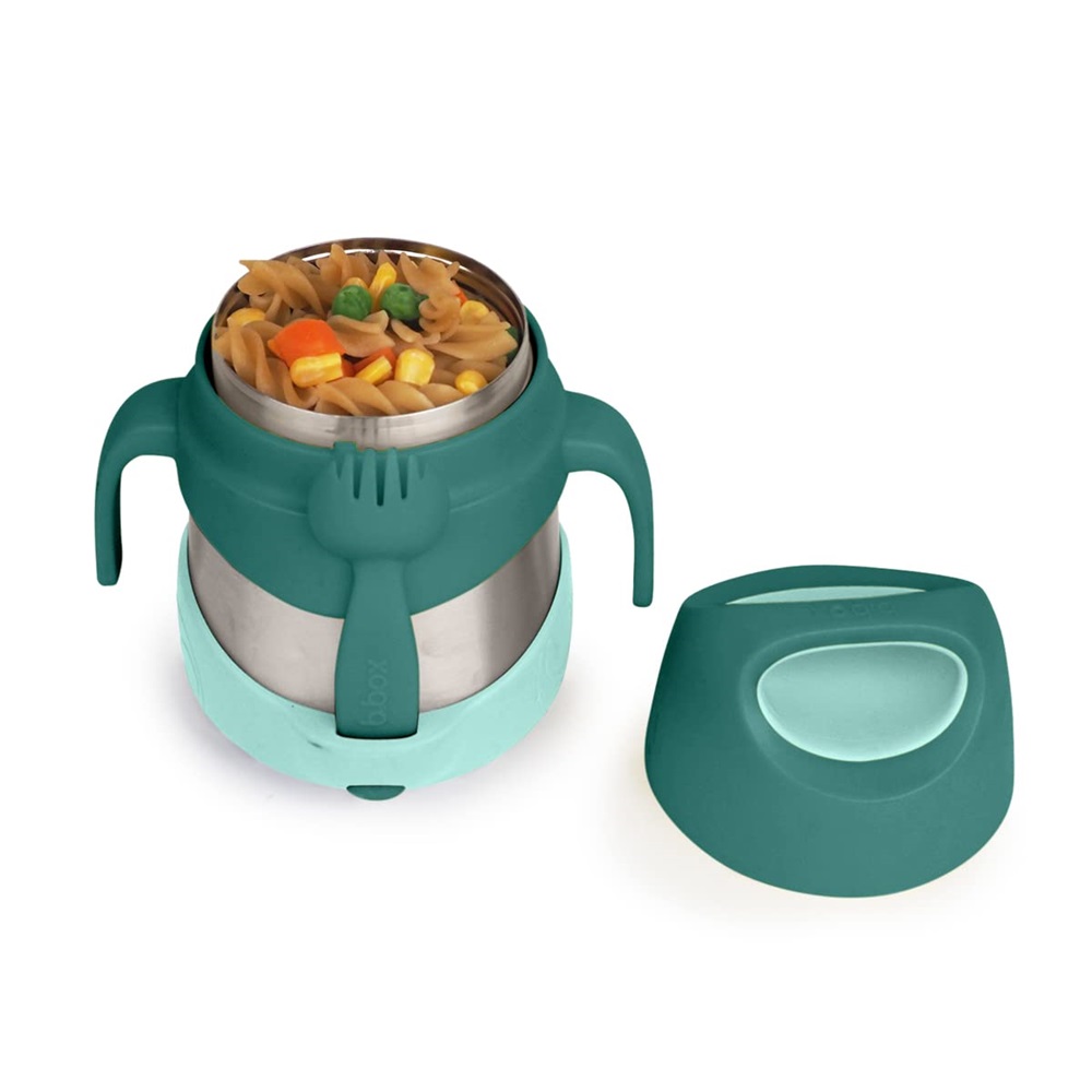 Food thermos B.box Insulated Food Jar Emerald Forest