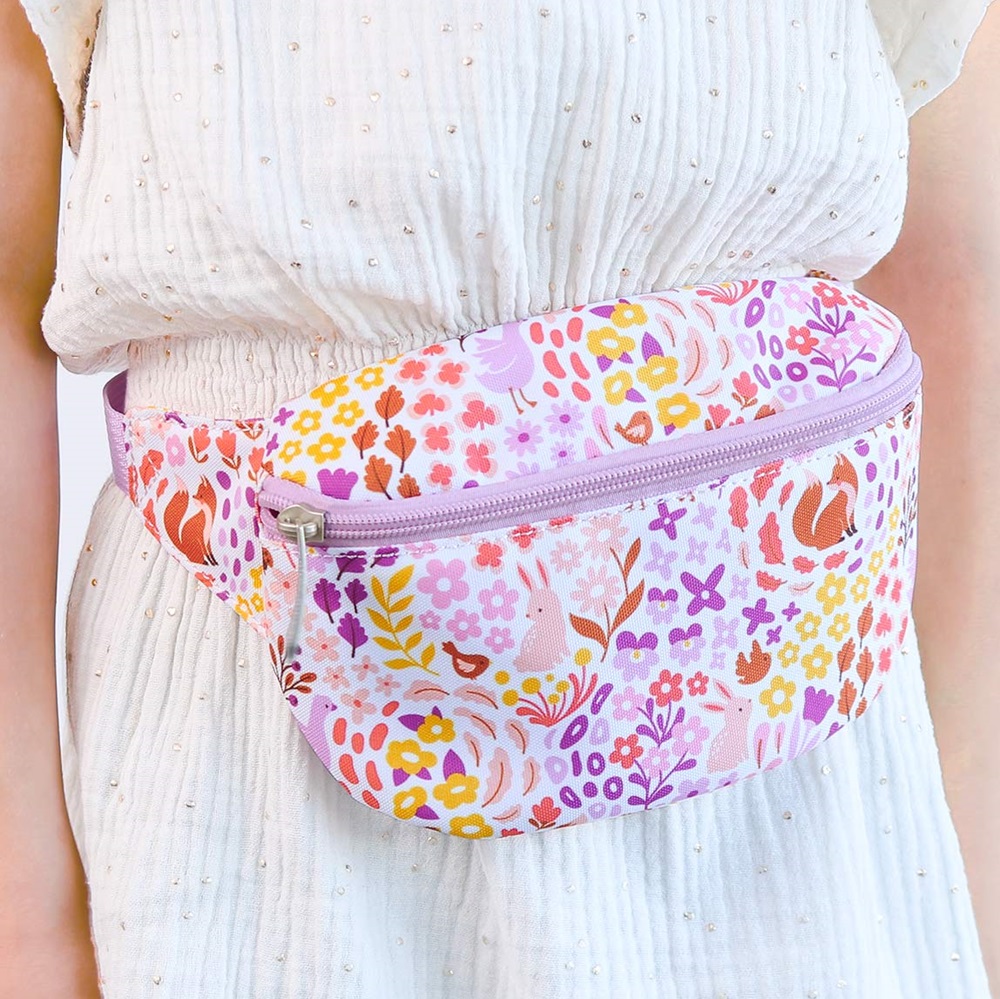Children's fanny pack A Little Lovely Company Flower Garden Children's fanny pack A Little Lovely Company Flower Garden
