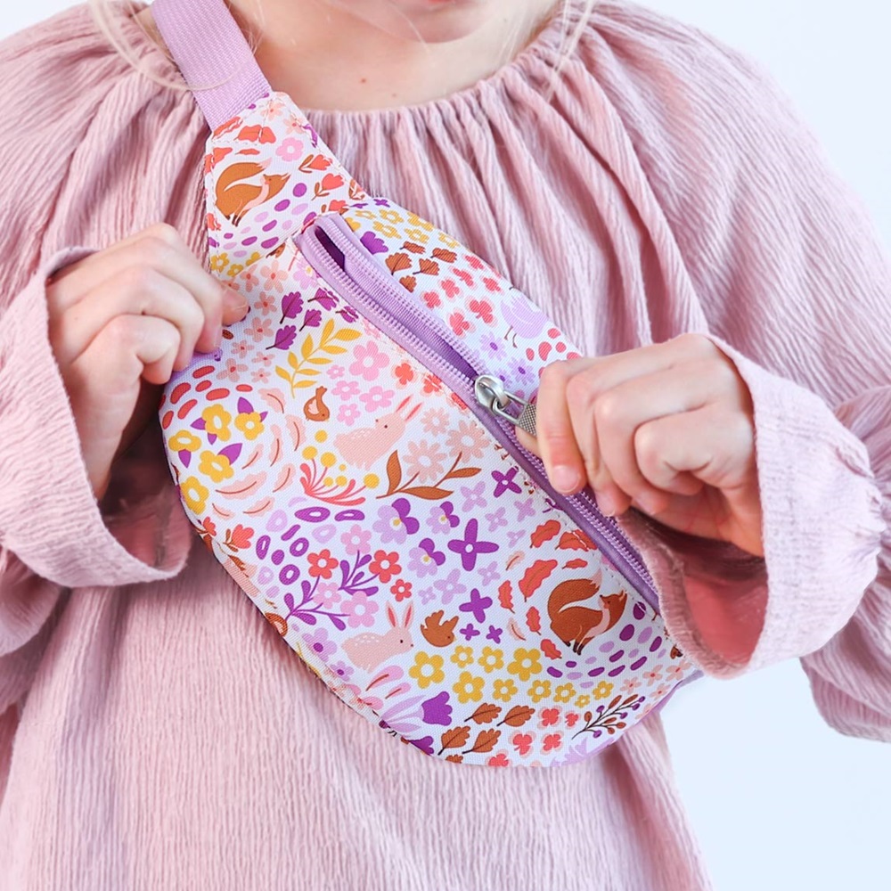 Children's fanny pack A Little Lovely Company Flower Garden Children's fanny pack A Little Lovely Company Flower Garden
