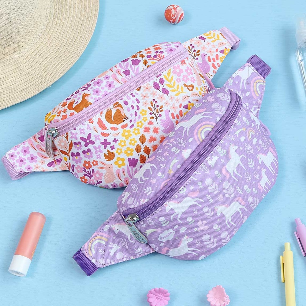 Children's fanny pack A Little Lovely Company Flower Garden Children's fanny pack A Little Lovely Company Flower Garden