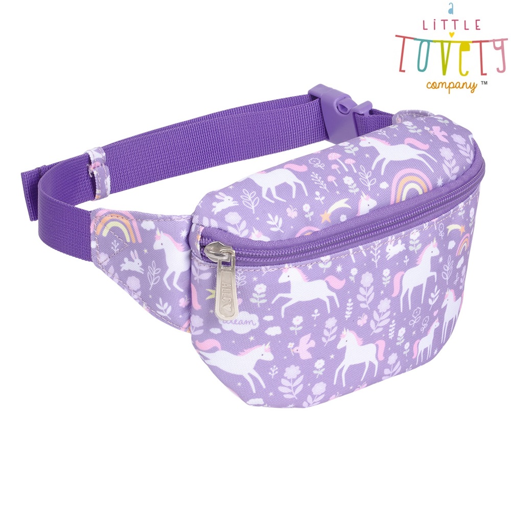 Children's fanny pack A Little Lovely Company Unicorn Dreams
