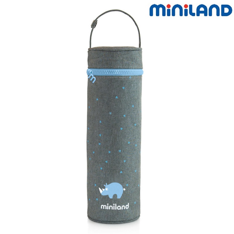 Thermobag for baby bottles Miniland Thermibag Blue Elephant