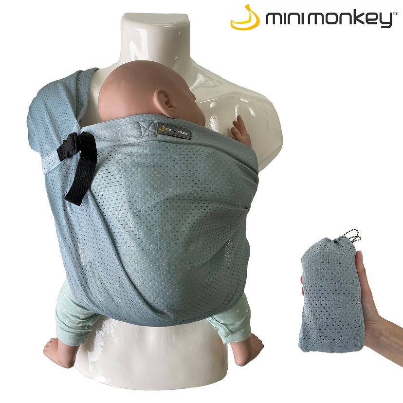 Baby sling Minimonkey Mini Sling Light Green