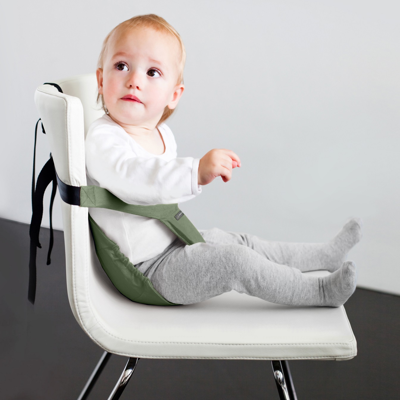 Travel high chair Minimonkey Minichair Army Green