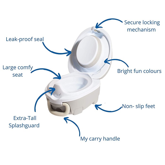 Travel potty for kids My Carry Potty Grey