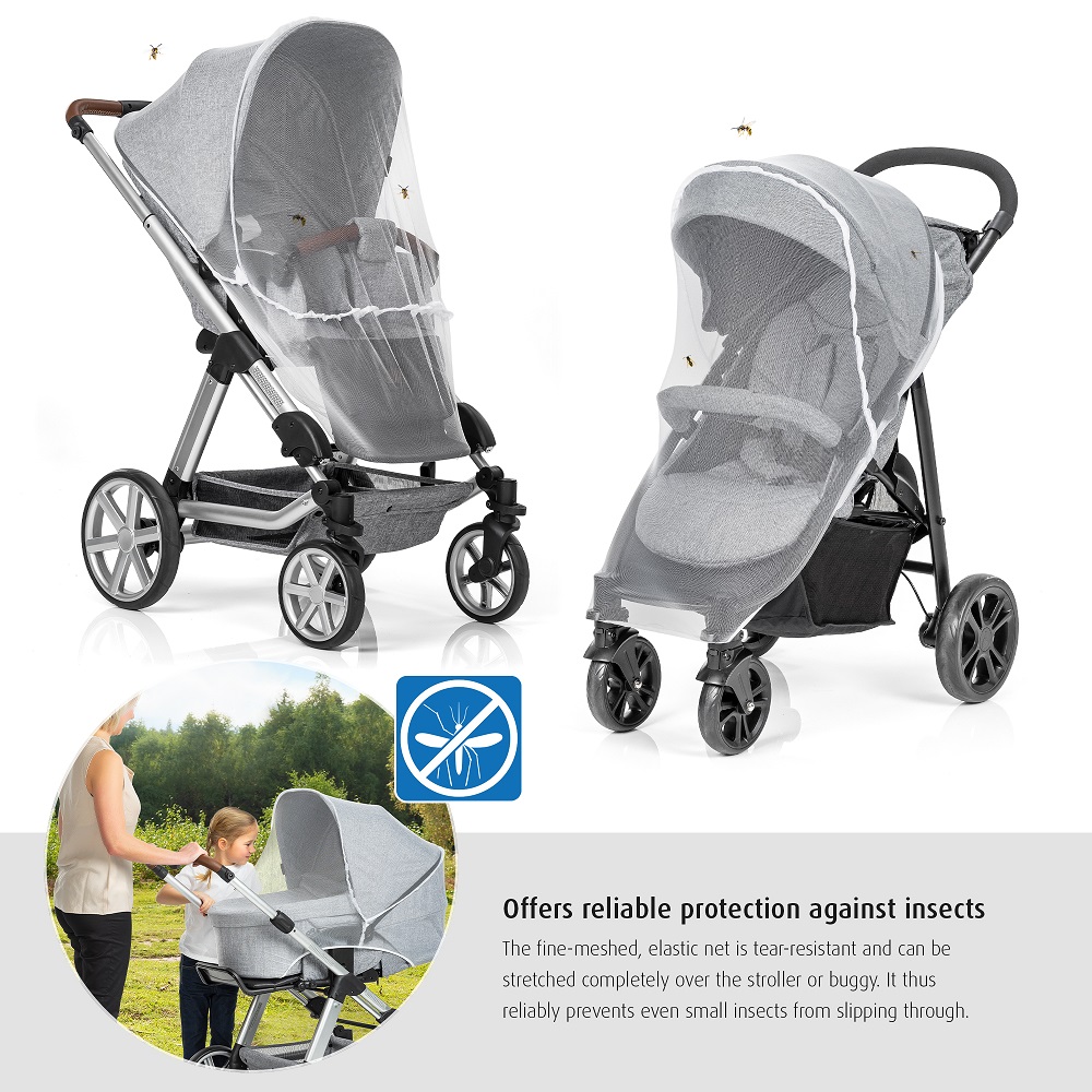 Insect net for prams and stroller Reer BiteSafe White