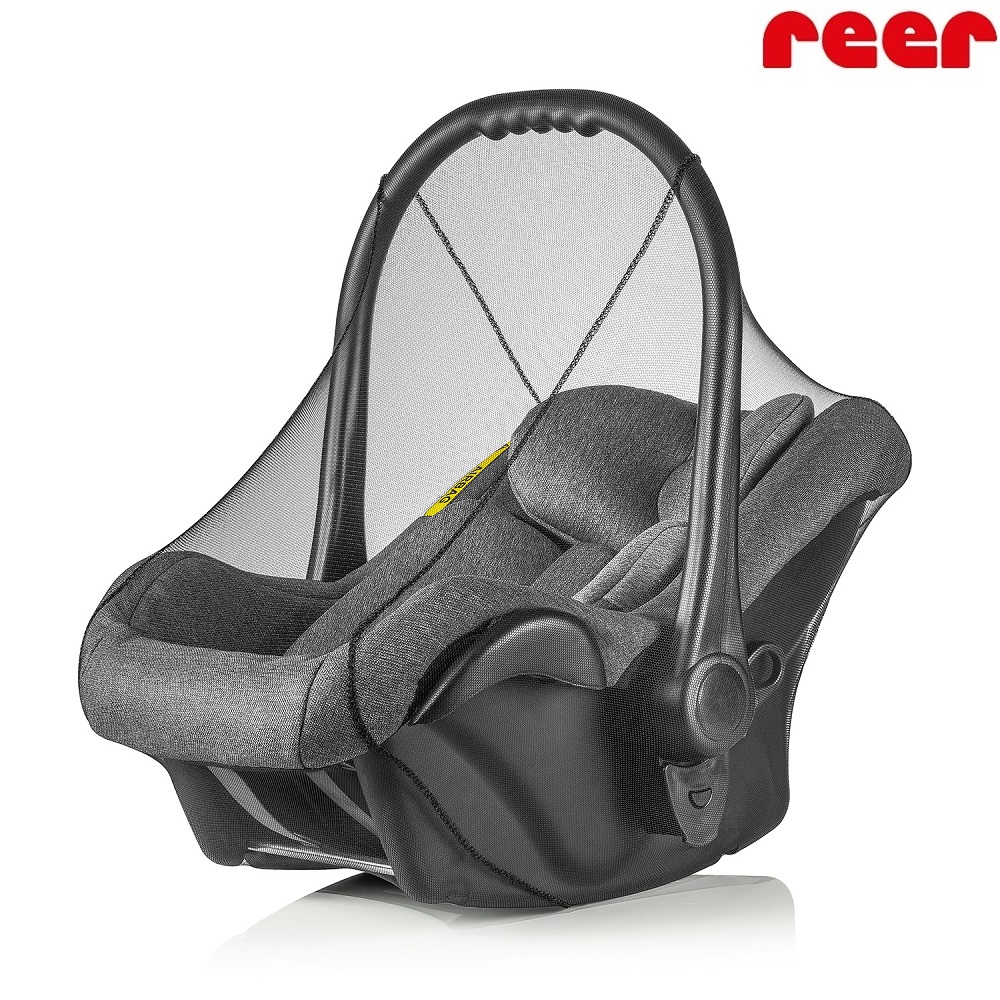 Insect net for baby car seat Reer black