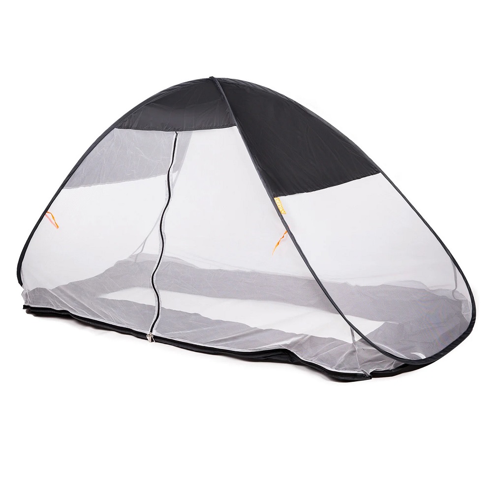 Insect and mosquito net for beds Deryan Bedtent Grey