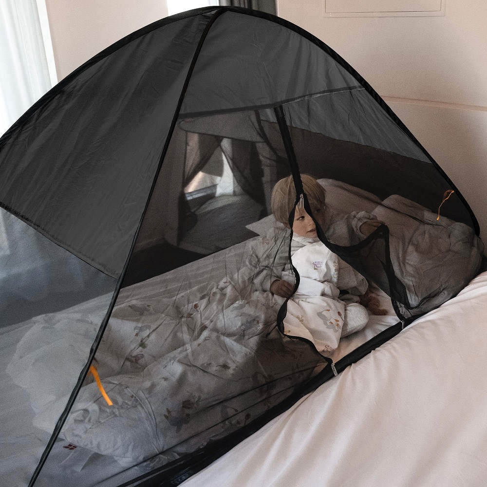 Insect and mosquito net for beds Deryan Bedtent Grey