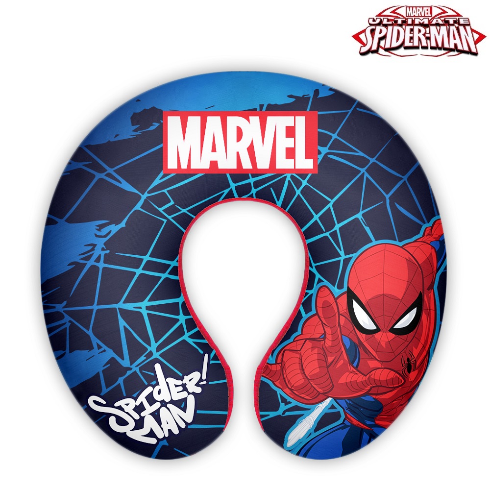 Travel neck pillow for kids Seven Spiderman