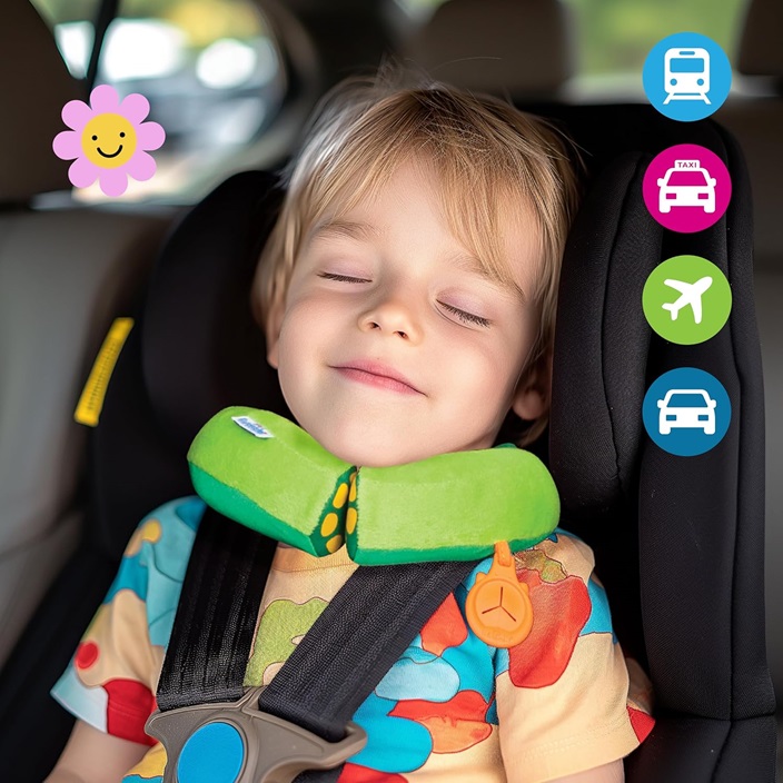 Neckpillow for kids Truni Yondi Duddley Dino