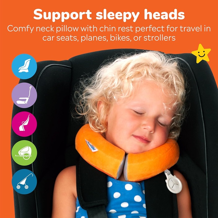 Neckpillow for kids Truni Yondi Mylo Monkey