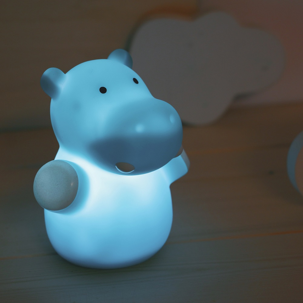 Children's night lamp Reer Mini Zoo Hippo