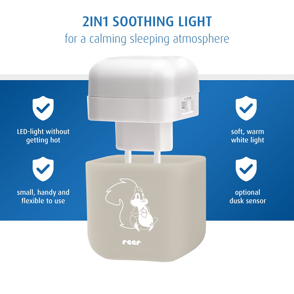 Night Light for Children - Reer Creme Cube
