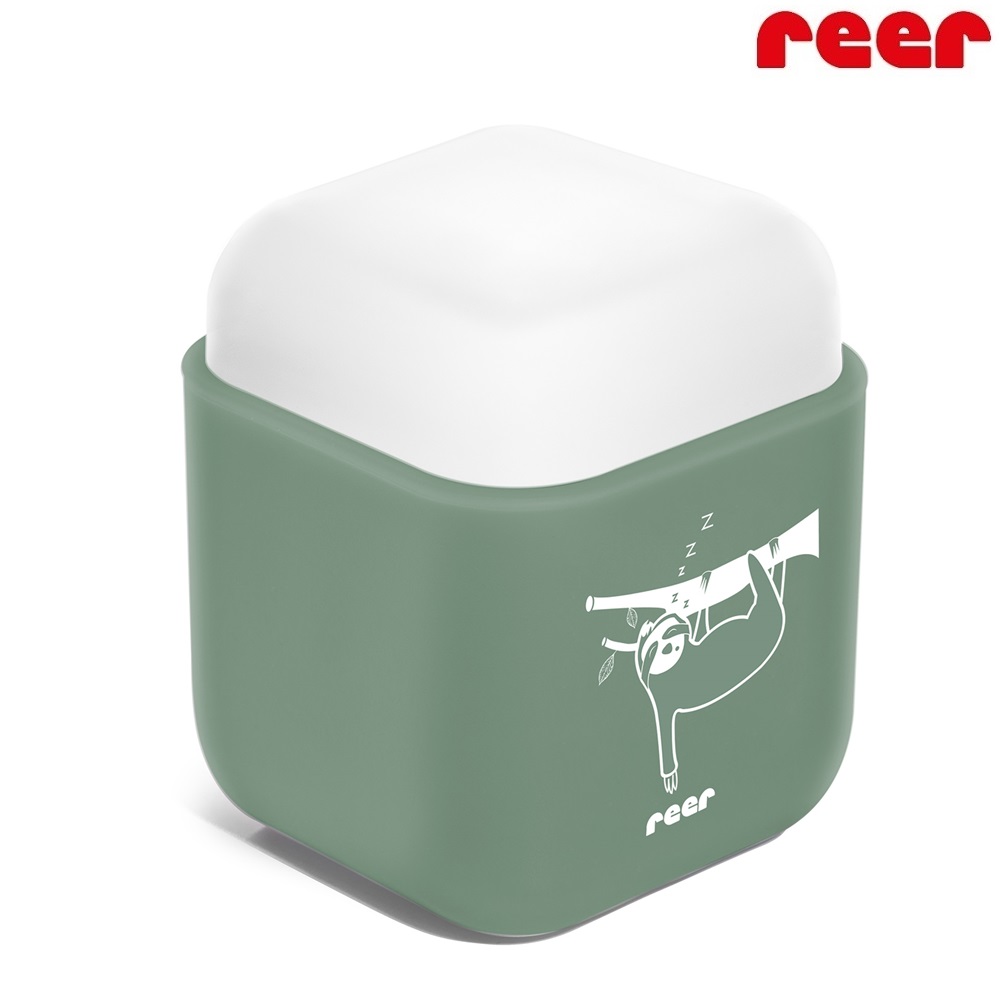 Night Light for Children - Reer Green Cube
