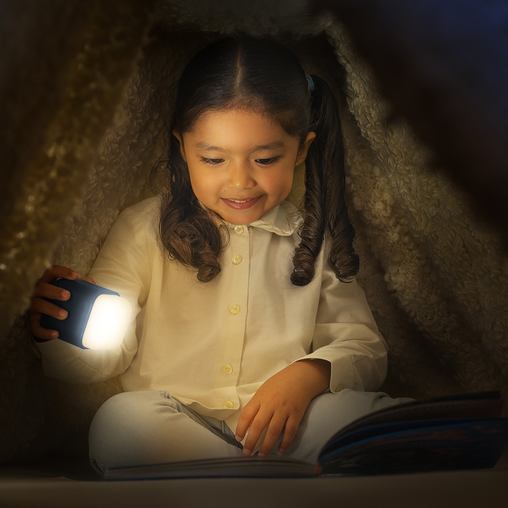 Night Light for Children - Reer Blue Cube