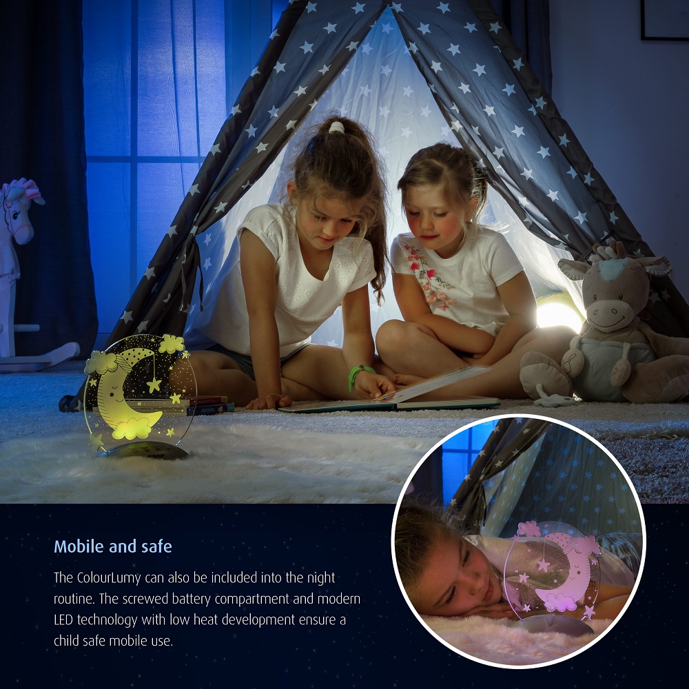 Night light for children Reer ColourLumy Moon