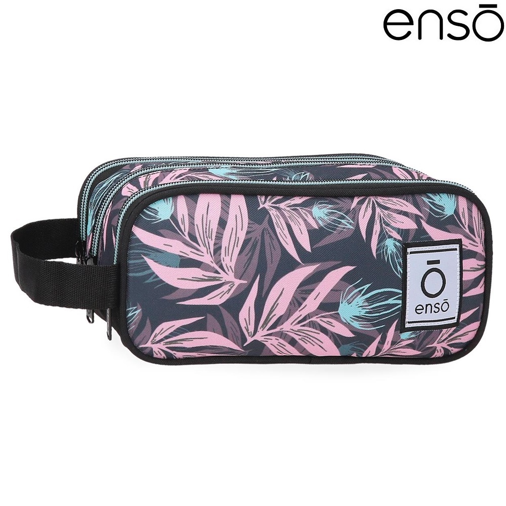 Kids toiletry bag Enso Fleur Leaves