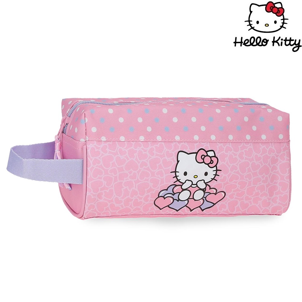 Toiletry bag for kids Hello Kitty Hearts and Dots Toiletry bag for kids Hello Kitty Hearts and Dots