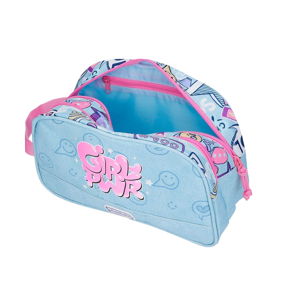 Toiletry bag for kids Movom Power Girl