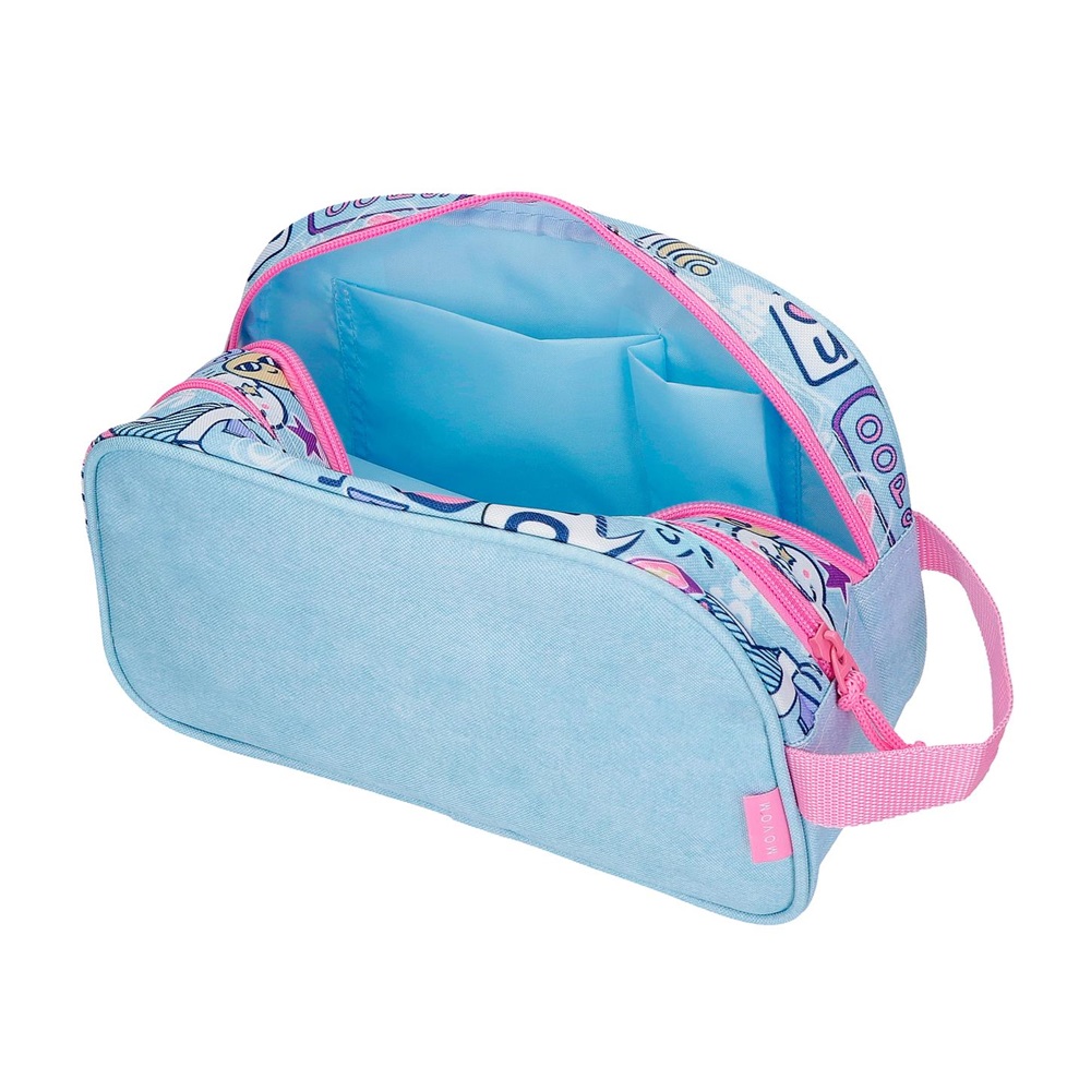 Toiletry bag for kids Movom Power Girl