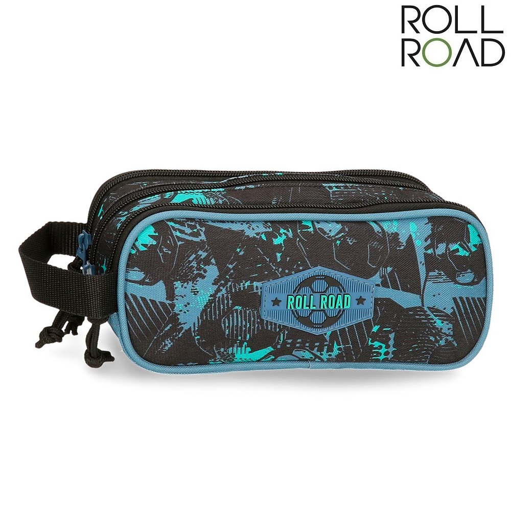 Kids toiletry bag Roll Road Football