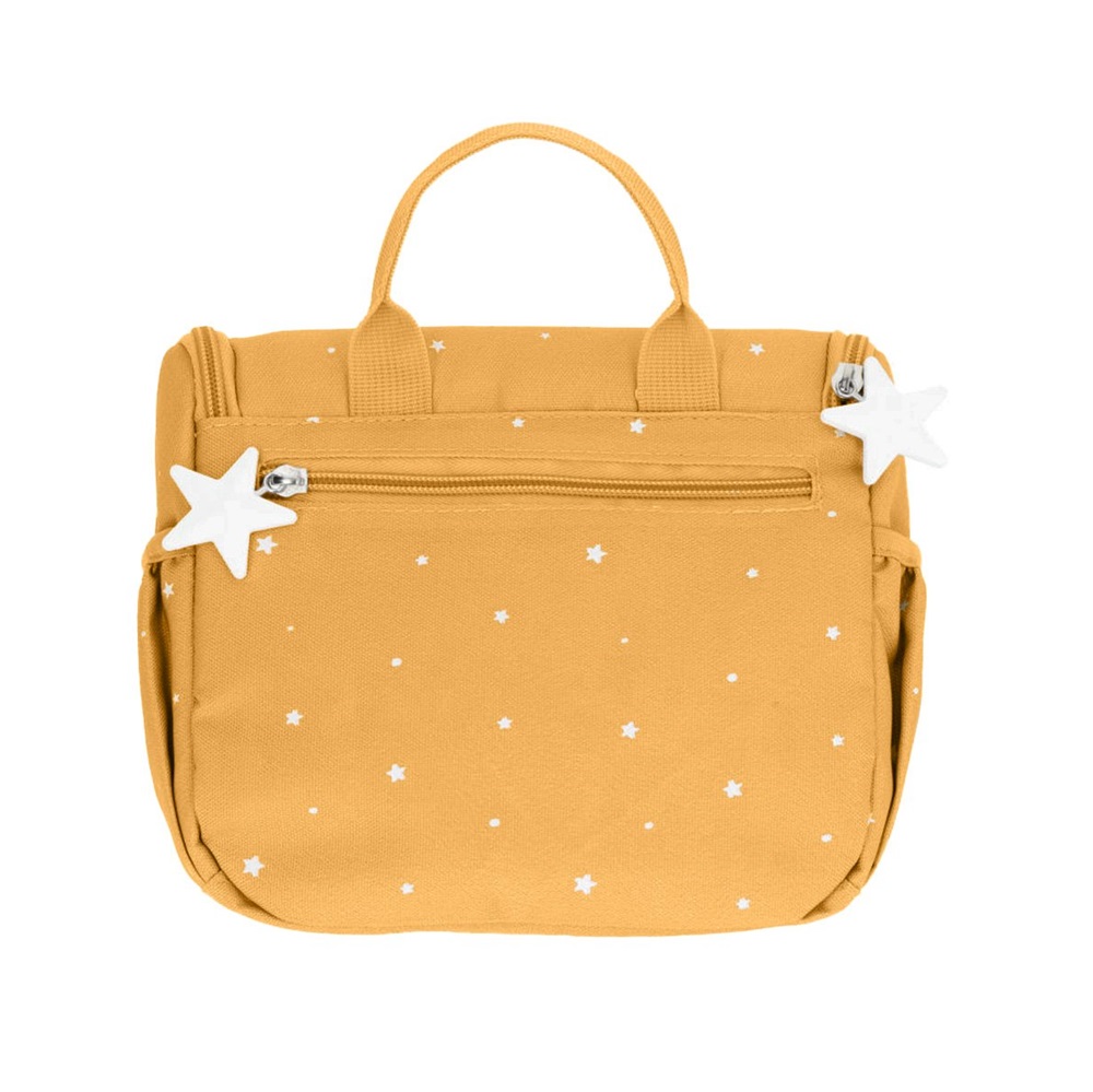 Children's Toiletry Bag - Tutete Stars Mustard