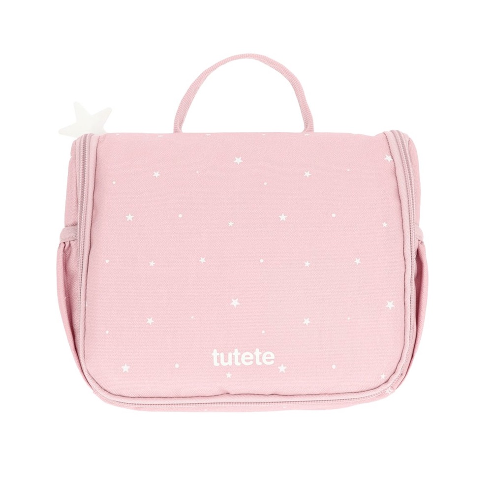 Children's Toiletry Bag - Tutete Stars Pink