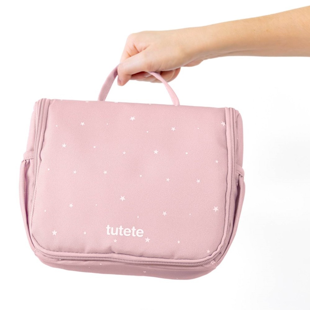 Children's Toiletry Bag - Tutete Stars Pink