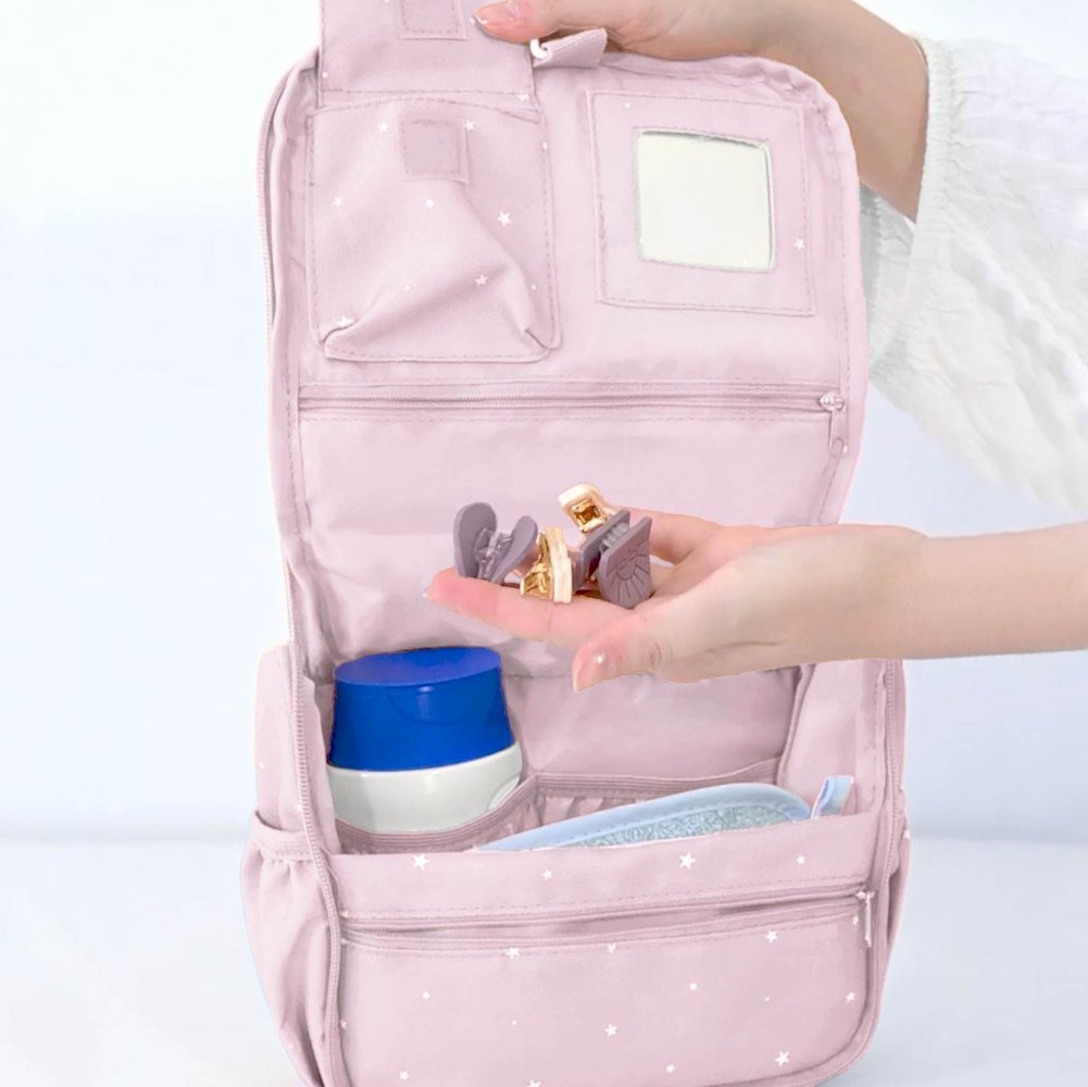Children's Toiletry Bag - Tutete Stars Pink